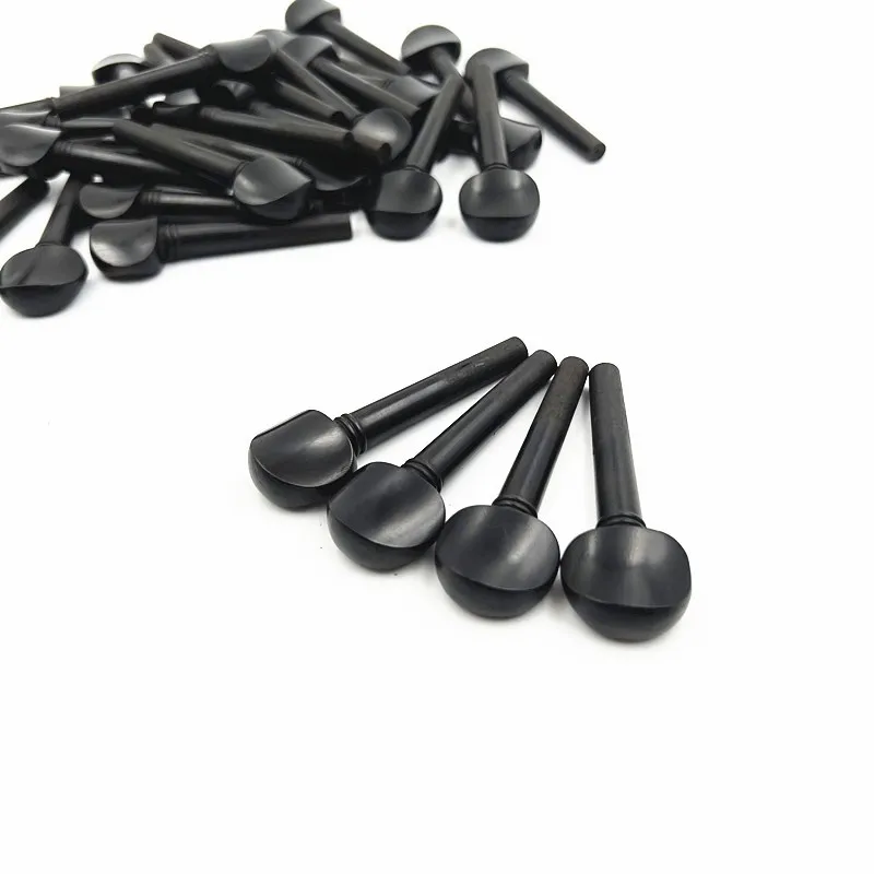 

20pcs (5 Sets) Natural Ebony violin pegs 4/4,Musical instrument part
