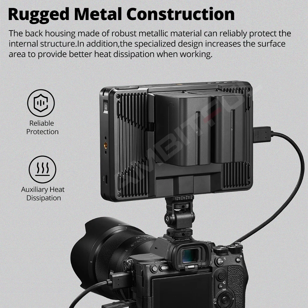 Godox GM7S Monitor 3D 4K HDMI 7 inch Ultra Bright Camera DSLR LUT Touch Screen IPS FHD 1920x1080 Display Video Live