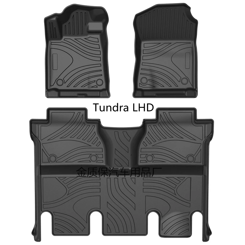 

Fit for TOYOTA Tundra SR5 TRD custom car All-Weather TPO car Floor Mat Fit For TOYOTA Tundra SR5 TRD waterproof car floor mat