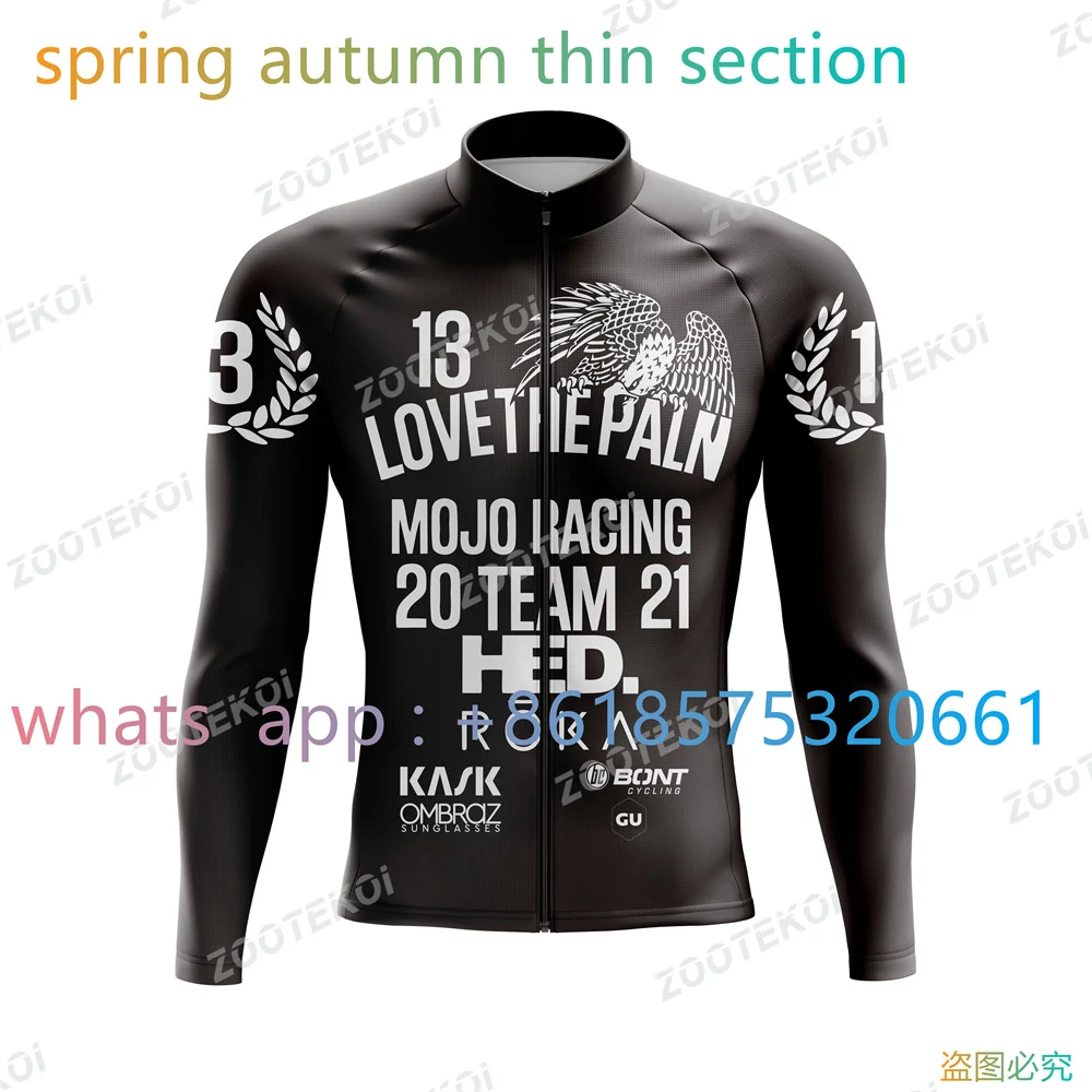 2022 봄 얇은 긴 소매 사이클링 저지 남자 사이클링 프로 팀 통기성 자전거 의류 MTB Ciclismo 자전거 자켓, 스포츠 의류 아웃도어 액티비티 옷
