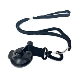 Adjustable Portable Pet Grooming Harness with D-Rings and Bathing Strap (Style D-1pcs black)