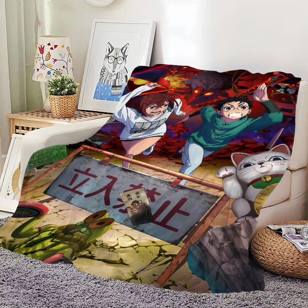 Flannel d-DAN warm comfort manga anime  soft d-DAN plush fanart blanket for DA sofa living room office bedroom travel gift 3