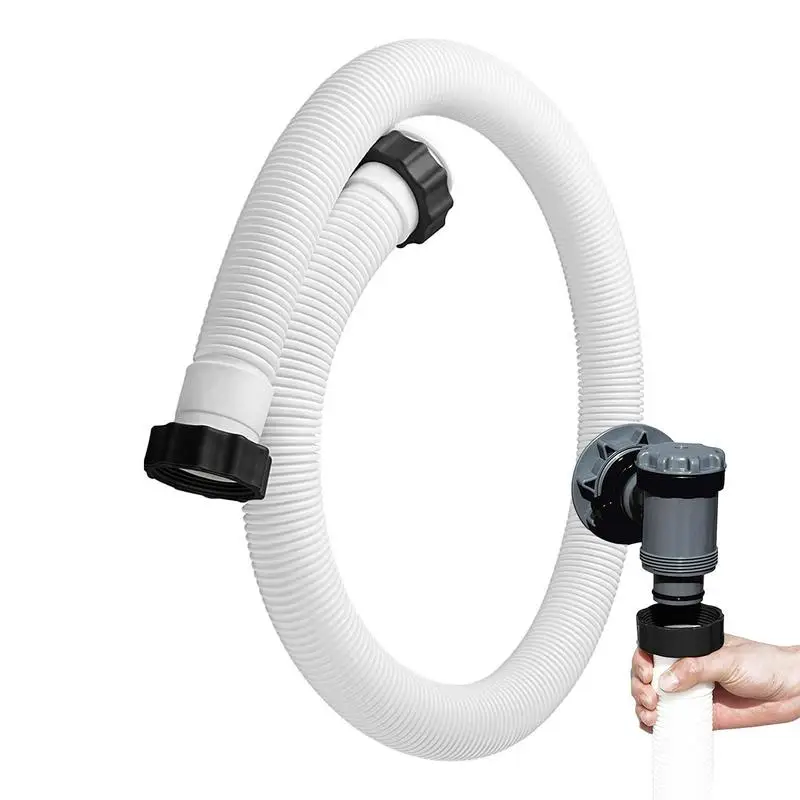 Pool Filter Hose Replacement 1.5 Inch Diameter Ground Pool Hose Replacement 59 Inch Long Interconnecting Tubes Sand Filters