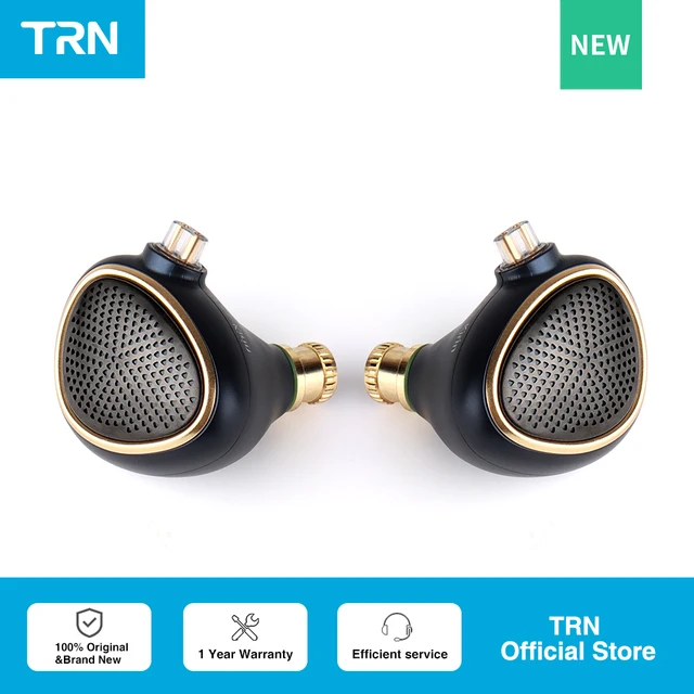 TRN Kirin Earphones Nano-Grade Planar Magnetic Driver In Ear Monitor CNC Magnesium Alloy Housing Interchangeable Tuning Nozzles 1