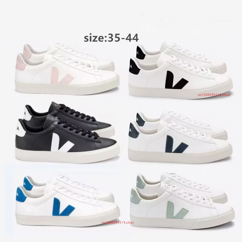 

2023 Hot Veja Dew Men Women Shoes Unisex Couple White Sneakers Classic V12 Letter None-Slip Flat Light Skateboarding Shoes