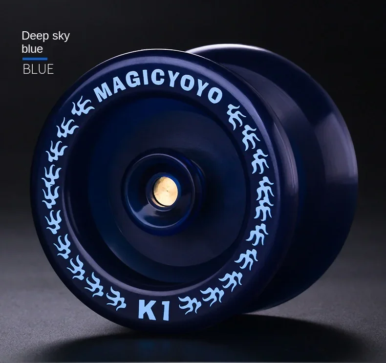 Yo-Yo K1 Boy Plastic Yo-Yo Ball Yo-Yo Children's Anime Toys Deep Sky Blue customized product 2023 new arrivals japanese anime gold plated plastic playing game cards booster box pokman card