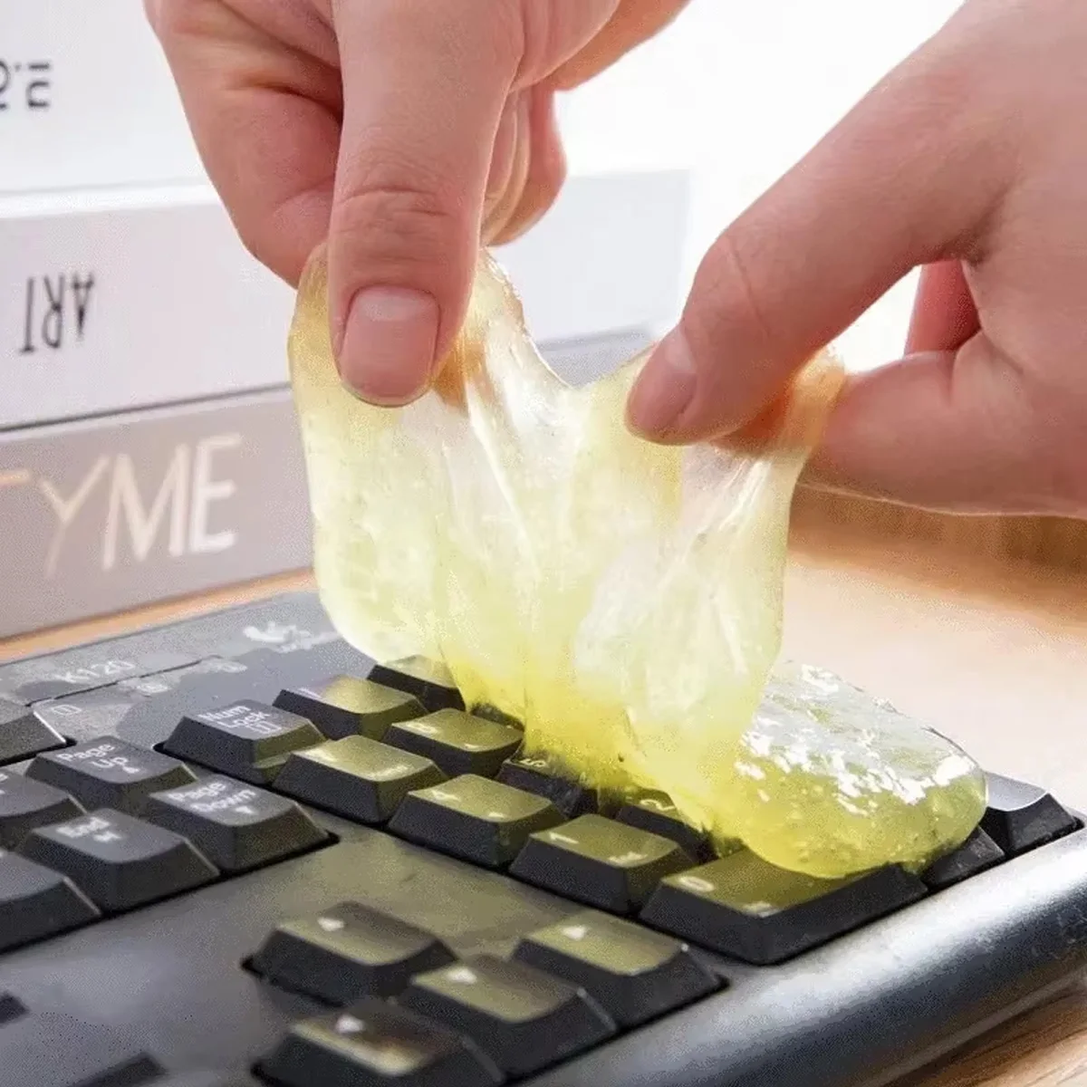 Clean dust free mud keyboard Clean magic mud car interior cleaning glue Toy laptop USB cleaning gel tool