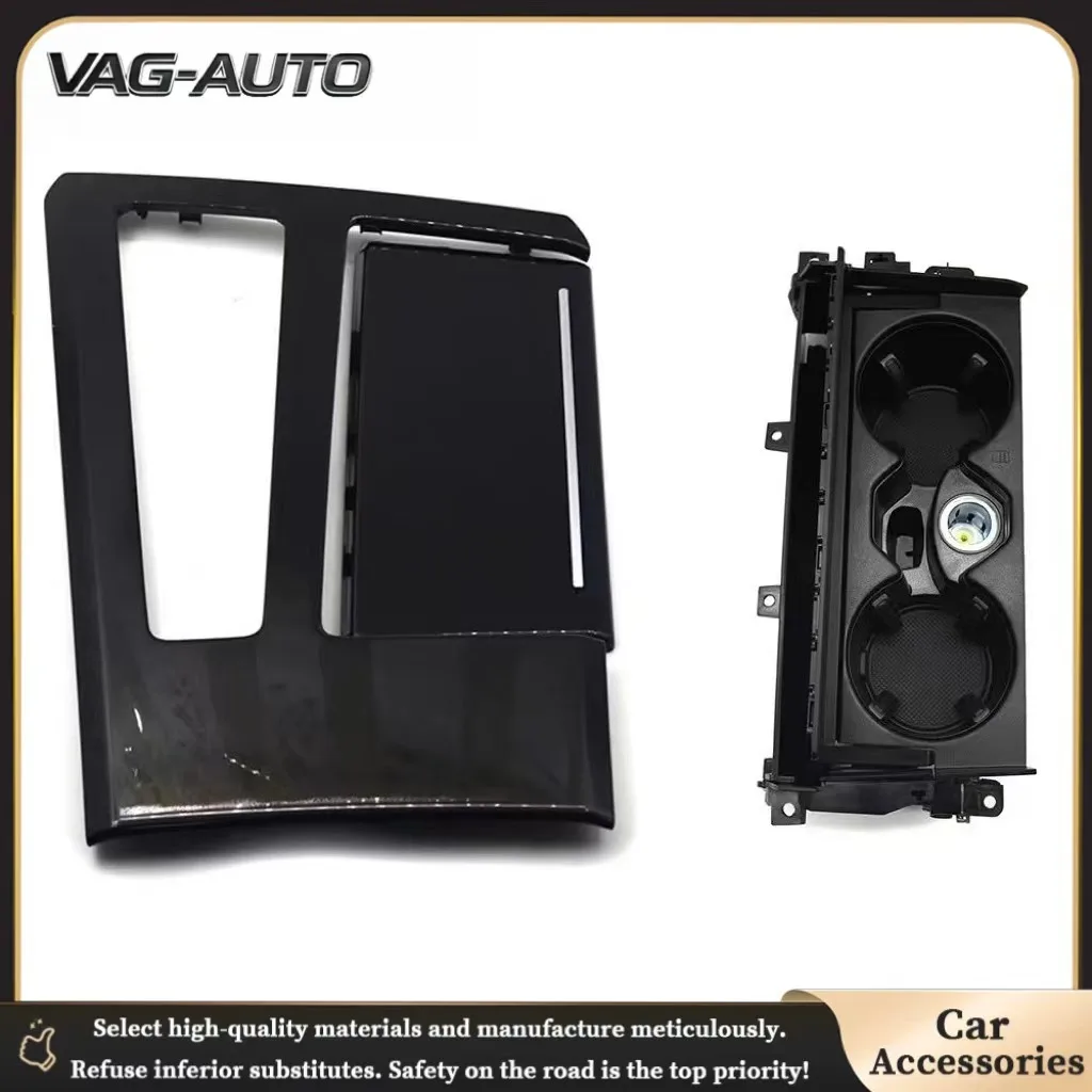 OEM 도색 블랙 센터 채널 장식 패널 중앙 컵홀더 (아우디 A6 A7 4KD 862 533 4KG 863 969 4KD862533 용)