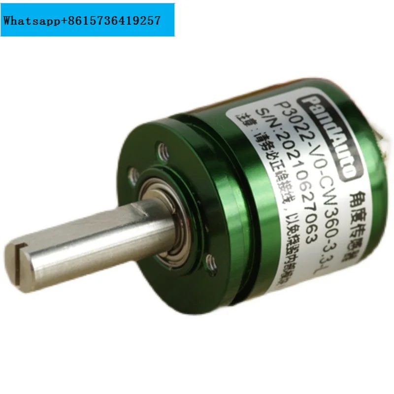 

Electronic competition angle sensor P3022-V1-CW360-L 0-360 degree measurement without dead angle 3.3V