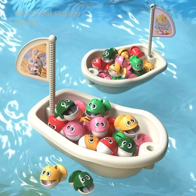 Newest Electric Fishing Toy Children's Jigsaw Puzzle Magnetic Fishing Pond Pole Early Education Children's Toy Gifts