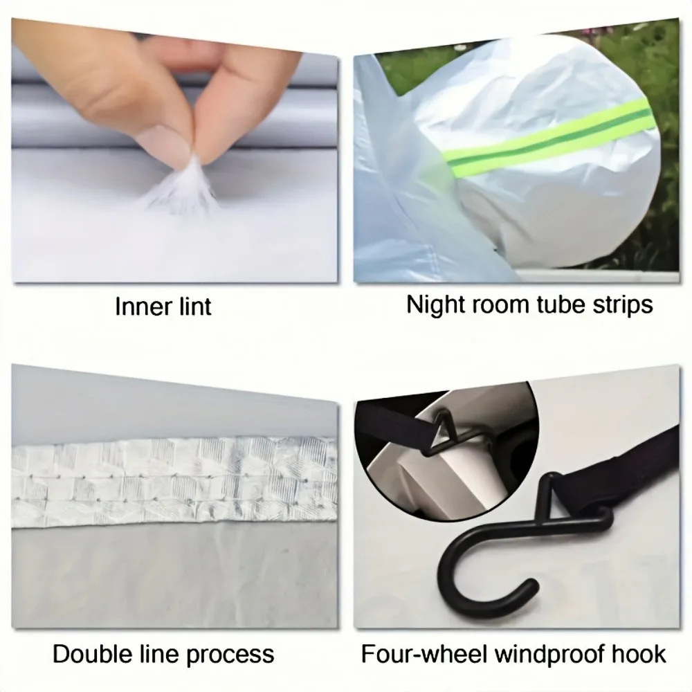 All-Weather Half Car Body Cover 6