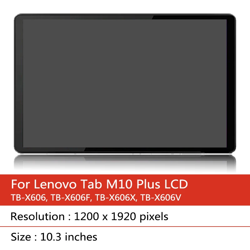 Display LCD + Touch Per Lenovo Tab M10 (TB-X605F / TB-X605 / TB-X605L) – 10.1 Pollici Con Kit Attrezzi