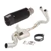 51mm For kawasaki Ninja 650 Z650 17-2023 Motorcycle Exhaust Pipe Escape Muffler Header Pipe Stainless Steel Box Front Link Tube