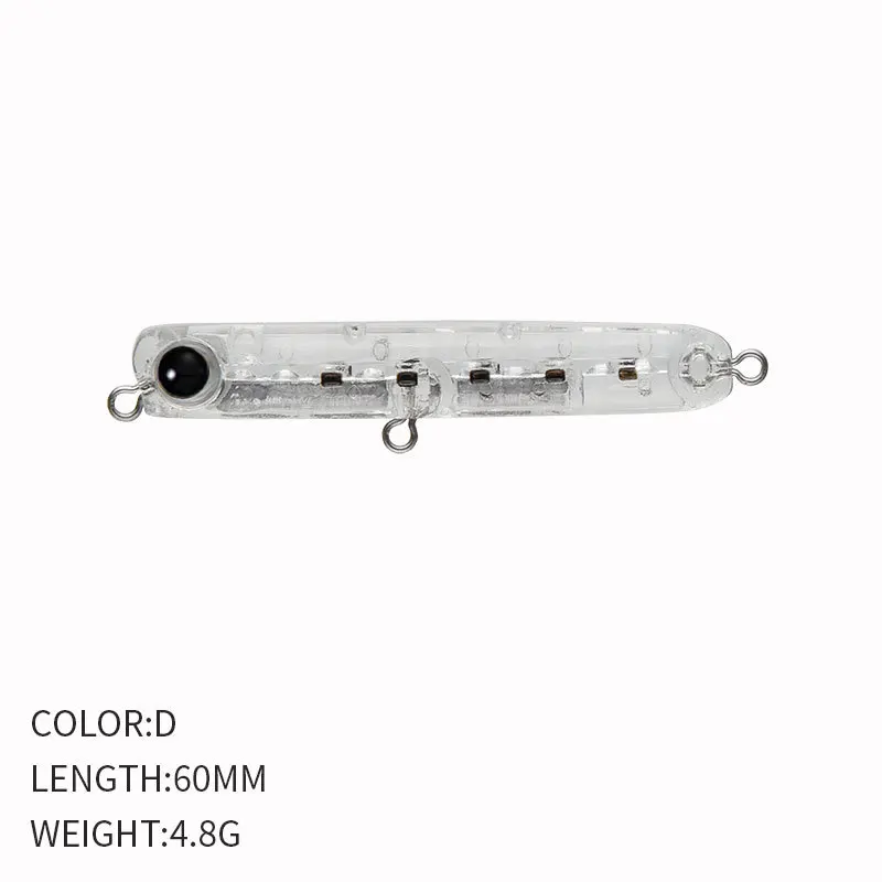 Billings Wobbler Sinking Pencil Bait 60cm 4,8g Micro Sinking Trolling Pencil für Black Bass Jigging-Köder Praktisches Angelzubehör – Detail 10