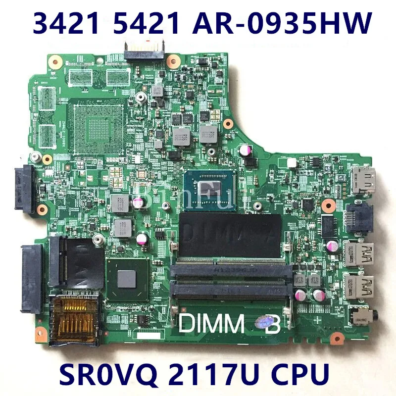CN 0935HW 0935HW 935HW, placa madre para portátil DELL 3421 5421, con ...