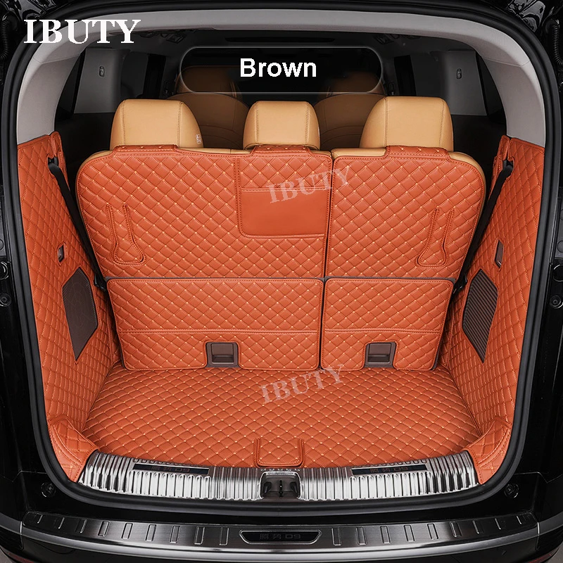 

For DENZA D9 2022 2023 Accessories Car Trunk Mats Rear Tailbox Cargo Liner Protective Carpet Cover Pad