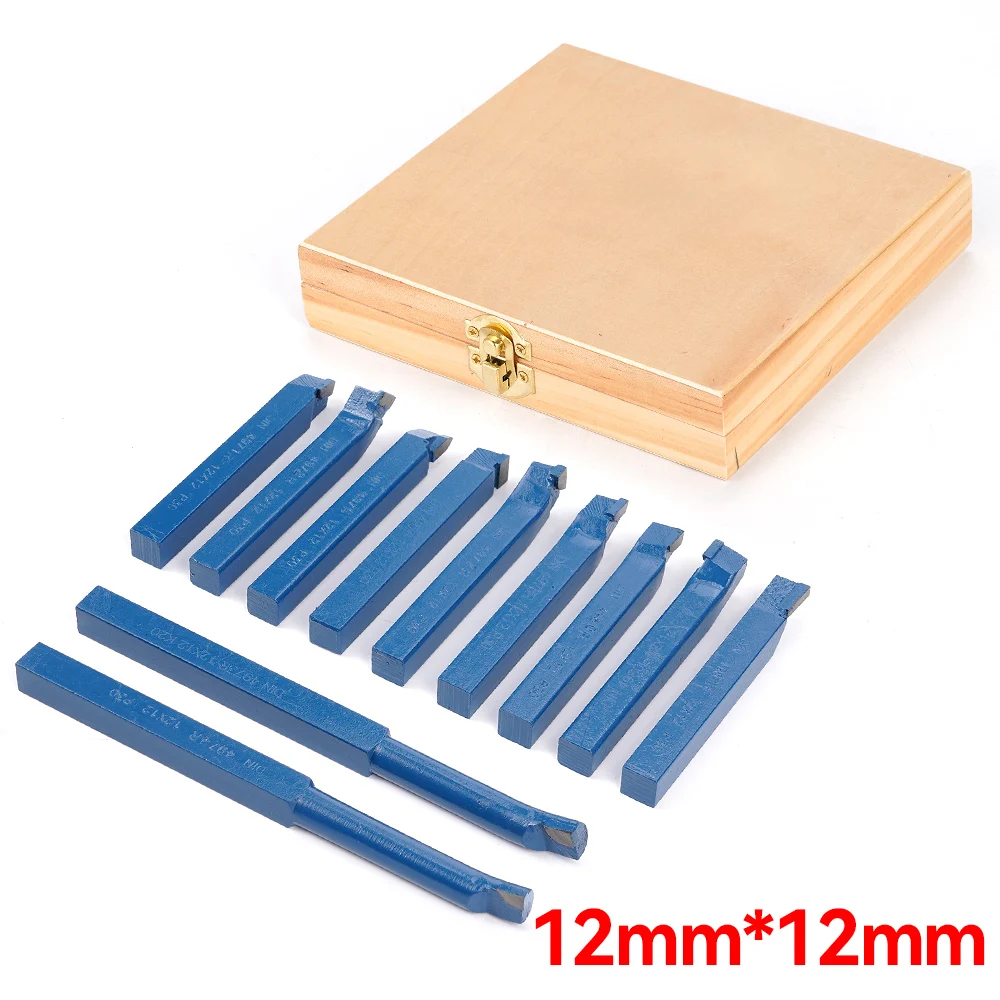 11 Pcs/Set P30 8/10/12mm 초경 팁 절단 터닝 보링 비트 금속 가공 선반 초경 금속 가공용 선반