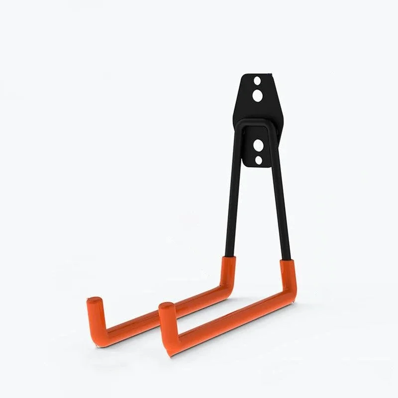 1PC Heavy Duty Metal Hook Garage Organizer Wall Mount Bicycle Hanger Hooks Wall Mount Anti-slip Storage Hook Garage Storage Tool 2