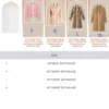 Garment Bags for Hanging Storage Clothes Cover Breathable Protectors Coat Covers for Closet with Zipper Home Packing Organizer 5