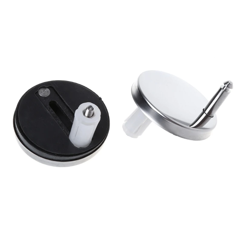Toilet Seat Hinges Soft Release Quick Fit Replacement Universal Stainless Steel Toilet Seats Top Fix Hinge 2pcs