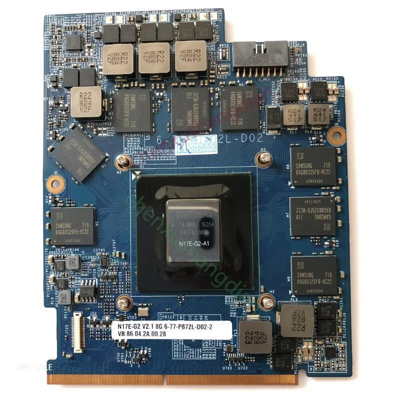 Mxm Toshiba Laptop Graphics Card Replacement FOR MXM GTX1080 1070