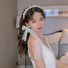 

Shiny Rhinestone Bejewelled Headband Tassel Pendant Hair Band Luxury Diamond Headband Hair Hoop Christmas Fashion Women HairBand