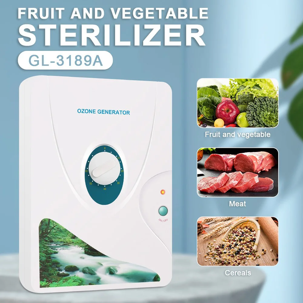 Fruit and vegetable cleaning machine household disinfection vegetable washing machine ozone generator portable food purifier vegetable fruit cleaner vegetable cleaner