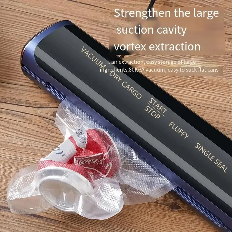 Vacuum Packer Machine Automatic Food Sealer for Food Preservation Starter Kit Dry Moist food vacuum sealer