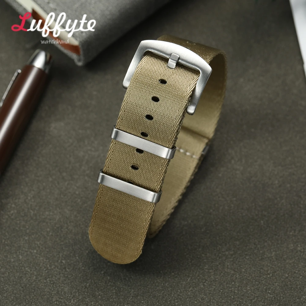 Premium Soft Nylon Watch Strap - Versatile Replacement Watch Band