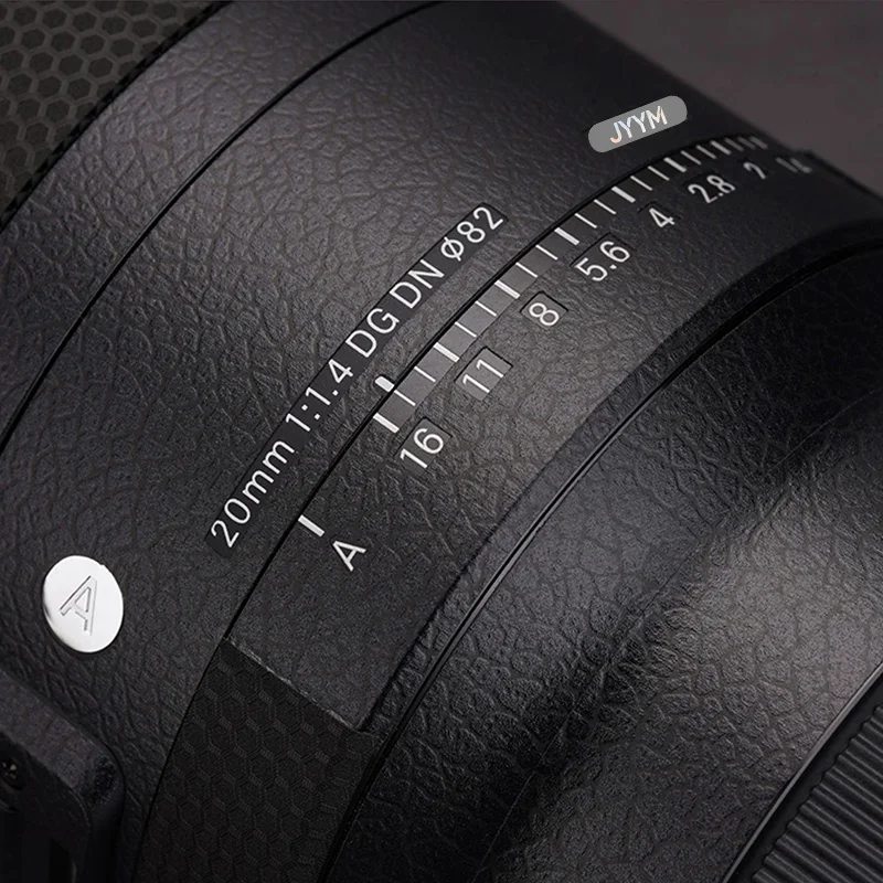 시그마 20 1.4 데칼 스킨 비닐 랩 필름 렌즈 바디 보호 스티커 프로텍터 코트 20mm F1.4 DG DN  E 마운트용