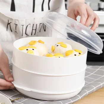 전자 레인지 조리기구 찜기, 주방용 조리 냄비, 원형 전자 레인지 요리 찜기, 조리용 접이식 식기 세척기