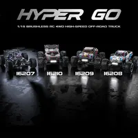 Hyper Go MJX 16207 16208 16209 16210 1/16 4WD RC Car 70KM/H Brushless  RC Racing Car Remote Control Cars Off-Road Truck Toys 2