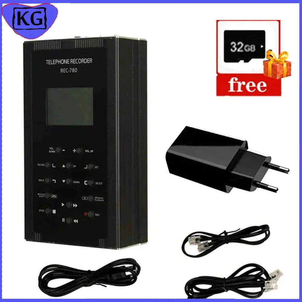 

Professional Phone Call Voice Recorder TelePhone Call Recording With 32GB 64GB SD Card Fixed Telephone Recording-Phone Recod