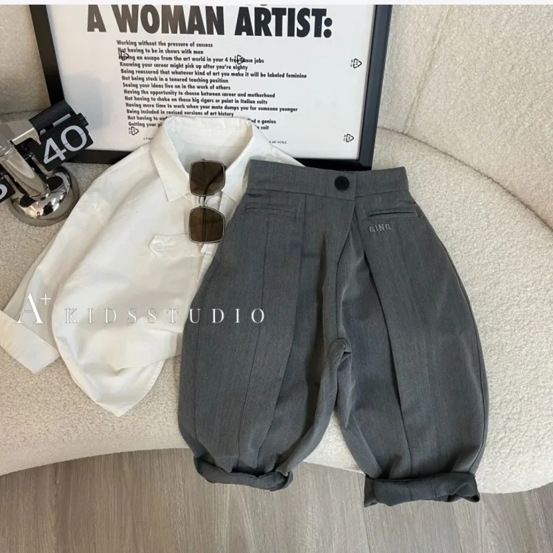 Boys Baby's Kids Blouse Coat Jacket Outwear Cotton Classic Spring Autumn High Quality Teenagers Overcoat Children's Clothin