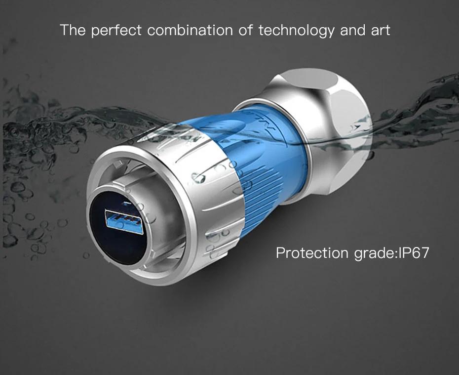 Plug Mount com Cabo de 0,5 m,