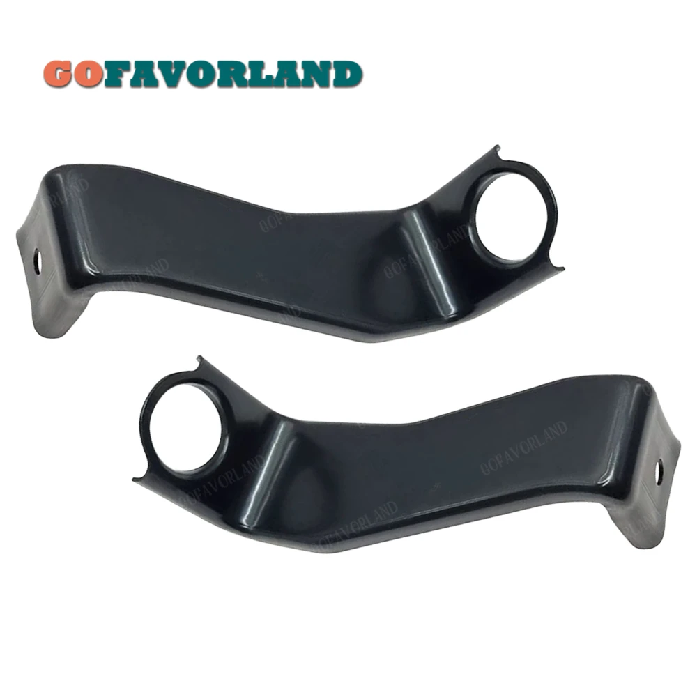 

Pair Stay Front Left Right Upper Inter-Cooler Bracket Plastic Black 19702-5AA-H00 19701-5AA-H00 For Honda Civic 2016 2017-2021