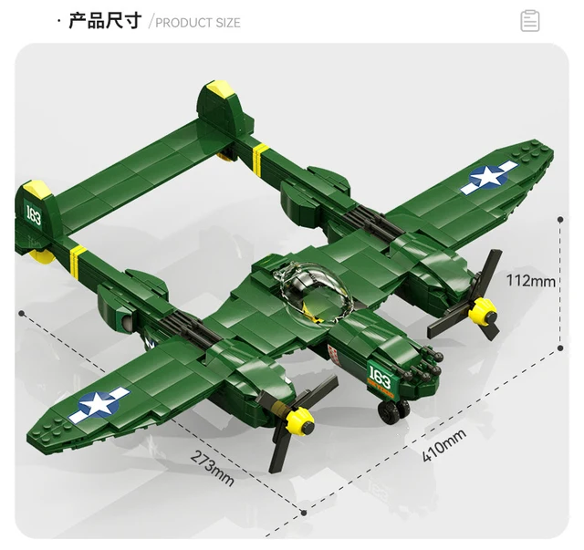 Lego Avion P 38 Lightning