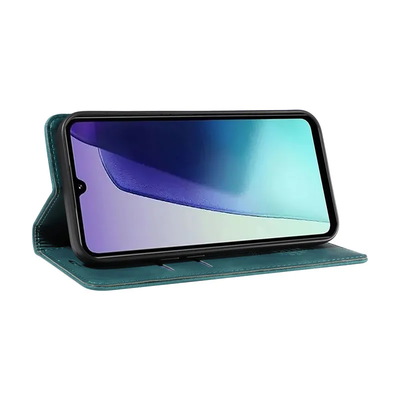 Secure Leather Wallet Flip Case with Card Holder