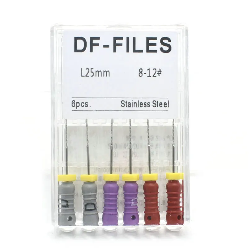 Dental  D FINDER Files Rotary Files 8 10 12 15 Endodontic Treatment Use For Root Canal Cleaning Dentistry Endo Instrument 2