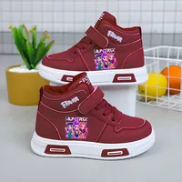 جديد Kpop شيطان هنتر الأطفال أحذية رياضية للفتيات عالية الجودة حذاء الخريف حذاء أبيض حذاء الجري غير رسمي المضادة للانزلاق لينة وحيد Tenis 6