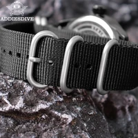 ADDIESDIVE nouvelle montre analogique pour hommes 50m montre lumineuse étanche mode sport grand cadran montre à Quartz pour hommes avec bracelet en Nylon 6