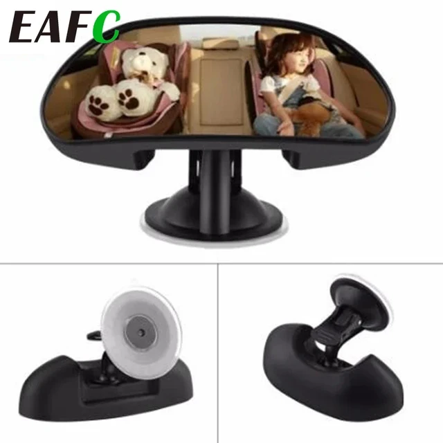 Espejo ajustable para asiento trasero de coche para bebé, Monitor de  seguridad inverso, vista trasera, frente al Interior del coche - AliExpress