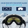 OBAOLAY Ski Glasses Magnetic Skiing Goggles with Replaceable Lens Snowboard Goggles for Snow Sport Glasses 5