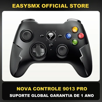 EasySMX 9013 프로 무선 2.4G 게임 컨트롤러, PC 윈도우용 블루투스 게임패드, iOS 안드로이드 휴대폰, TV TV 박스, 홀 트리거
