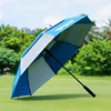 Golf Umbrella Sun Protection And Rain Double Layer Wear Resistant Fiberglass Material Spring And Summer Automatic Manual 3