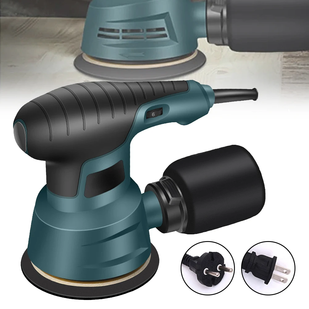 Lucidatrice Orbitale Elettrica 300W Buffer 6 Velocità Variabile 5 Pollici (125Mm) Disco Hook & Loop Backing Waxer Buffing Machine Con Sacchetto Per La