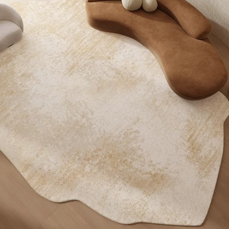 Large Area Living Room Carpet Creative Fashion Special-shaped Bedroom Rug Modern Simple Style Plush Coffee Table Mat Alfombra 러그