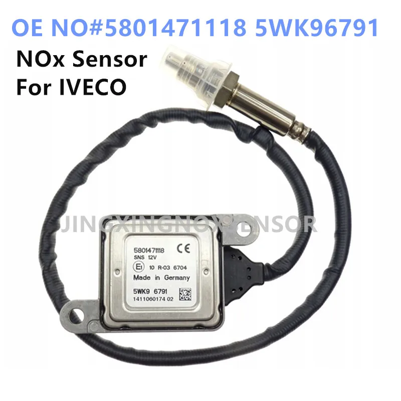 

NEW 5801471118 5WK96791 5801881001 5WK96791A Nitrogen Oxygen NOx Sensor/Sensor Probe For IVECO Daily 3.0 E6 2014 2016