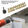21PCS Hand Rivet Nut Head Nut Set For Hand Rivet Tool Belt With 20pcs Nut M5/M6/M8/M10 Simple Install Aluminum Nut Set 2