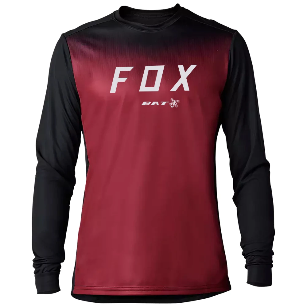 Men's Downhill Jerseys BAT FOX Camiseta T-Shirts Offroad DH Motocross Jersey Quick-Dry Cycling Jersey Maillot Ciclismo Hombre